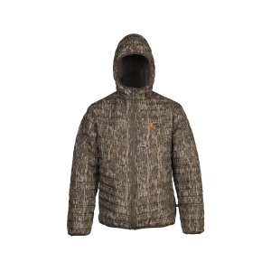 Browning Men's Wicked Wing Hybrid Down Jacket Mossy Oak Bottomland XL - Browning