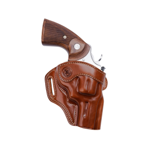 Galco Masterbilt Revenger OWB Holster Right Hand Colt Python, Ruger GP100, Smith & Wesson L-Frame 3" Leather Tan - Galco