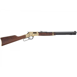 HENRY Big Boy Deluxe 3rd Edition Lever Action Rifle 45 Colt (long Colt) 20" Blued Barrel Brass Frame Walnut Straight Grip Stock