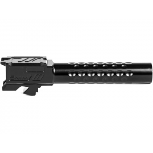 ZEV Technologies Optimized Match Barrel for Glock 19 Gen 1, 2, 3, 4, 5 9mm Luger 4.03" Dimpled Stainless Steel Black DLC - Zev Technologies