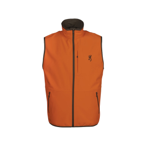 Browning Men's Opening Day Soft Shell Hunting Vest Blaze Orange XL - Browning