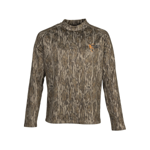 BROWNING Men's Wicked Wing Gunner Long Sleeve Crew Neck Shirt Mossy Oak Bottomland XL