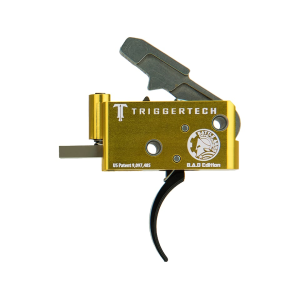 Battle Arms Adjustable Frictionless AR-15, AR-10 Two Stage Trigger Curved - Battle Arms