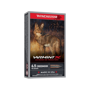 chester Varmint X 6.5 Creedmoor 95 Grain Extreme Point Polymer Tip Case Of 200 (10 Boxes Of 20) Ammo