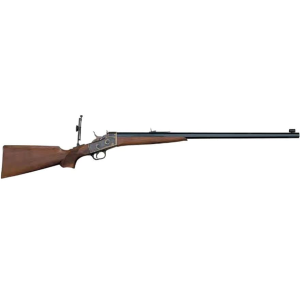 Pedersoli Creedmoor Long Range Single Shot Rifle 45-70 Government 30" Blued Barrel Case Hardened Frame Walnut Field Stock - Pedersoli