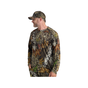 NOMAD Men's Mirage Long Sleeve Crew Shirt Mossy Oak Break-Up XL