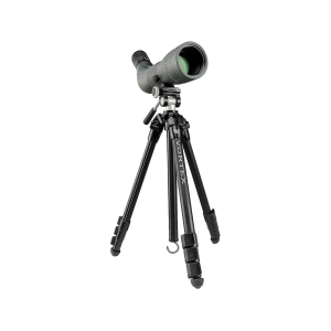 Vortex Optics Crossfire HD Spotting Scope 20-60x 80mm Angled with Vortex Optics Mountain Pass Tripod Kit
