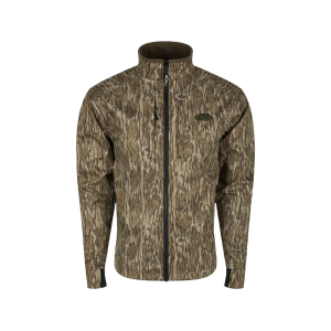 Drake Men's MST Windproof Softshell Jacket Mossy Oak Bottomland XL - Drake