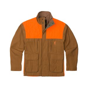 Browning Men's Upland Jacket Tan/Blaze 2XL - Browning