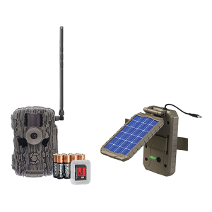 Stealth Cam Fusion X Pro Cellular Trail Camera Combo with Sol-Pak Solar 3000 mAH Power Panel
