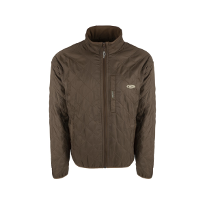 DRAKE Men's Delta Quilted Fleece Lined Jacket Dark Earth 2XL