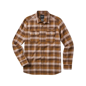 5.11 Men's Lester Flannel Shirt Dark Earth Check Large