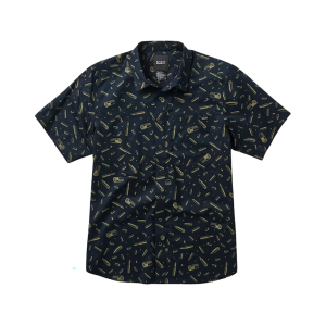 5.11 Men's Wyatt Print Short Sleeve Shirt Black Bullet Print XL
