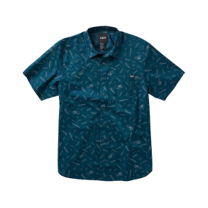 5.11 Men's Wyatt Print Short Sleeve Shirt Blueblood Bullet Print 2XL