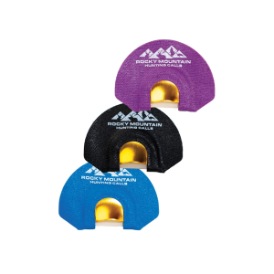 Rocky Mountain Hunting Calls Golden Tone Plate Diaphragm Elk Call 3PK - Rocky Mountain Hunting Calls