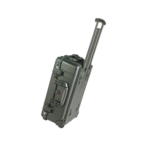 Pelican 1510 Carry On Case with Pre-Scored Foam Insert and Wheels 22" x 13-3/4" x 9" Polymer Olive Drab