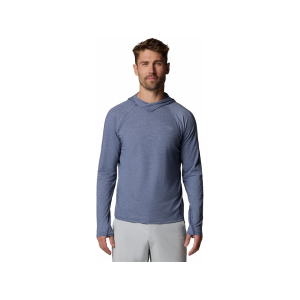Columbia Men's PFG Uncharted Hoodie Nocturnal Heather Large - Columbia