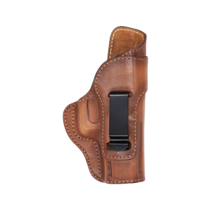 BIANCHI 5321 Cortona IWB Holster Right Hand Glock 19 Leather Tan