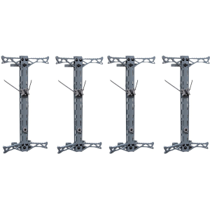 Hawk Helium Gen 2 Treestand Climbing Stick 20" Gray 4PK - Hawk Treestands