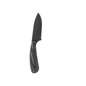 Skallywag Tactical Fireside Pro Fixed Blade Knife 2.75" Drop Point 420 Black PVD Blade G-10 Handle Black - Skallywag Tactical