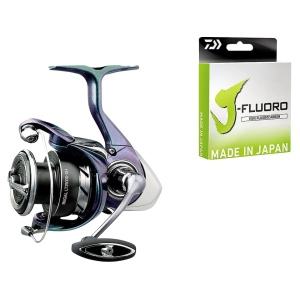 Daiwa Regal LT 1000D-XH-B Spinning Reel with 6lb Line - Daiwa
