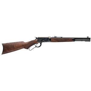 Winchester Model 1892 Deluxe Trapper Lever Action Rifle 45 Colt (Long Colt) 16" Blued Barrel Case Hardened Frame Wood Field Stock
