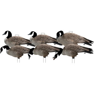 GHG Silhouette Canada Goose Decoy with Flocked Head Pack of 12 - Ghg