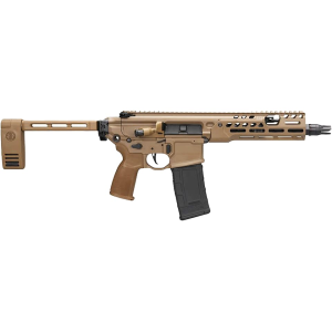 Sig Sauer MCX Spear-LT IR 300 AAC Blackout (7.62x35mm) Pistol 9" Barrel 30+1 Round Coyote Frame Coyote Pistol Brace