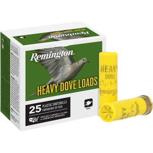 ington Heavy Dove 20 Gauge 2-3/4 #7-1/2 Lead Shot 1 Oz Case Of 250 (10 Boxes Of 25) Ammo