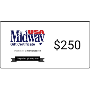 MidwayUSA $250 Gift Certificate - Midwayusa