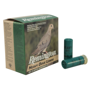 ington Heavy Dove 12 Gauge 2-3/4 #8 Lead Shot 1-1/8 Oz Box Of 25 Ammo