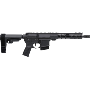 CMMG Banshee Mk4 338 Advanced Rifle Cartridge (338 ARC) Pistol 10.5" Threaded Barrel 10+1 Round Armor Black Pistol Brace - Cmmg