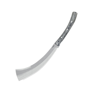 Condor Knives K Night Panabas Machete 14.25" Recurve 1075 Satin Blade Canvas Micarta Handle Black - Condor Knives