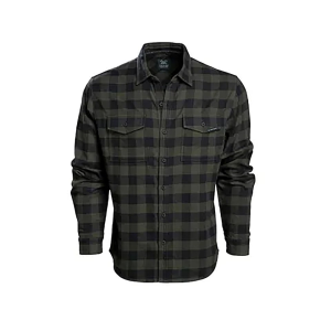VORTEX OPTICS Men's Timber Rush Flannel Shirt Forest 3XL