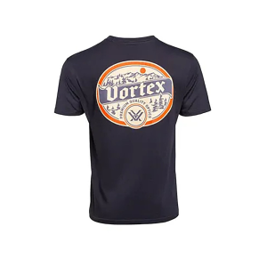 VORTEX OPTICS Men's Alpine Continental Short Sleeve Crew Neck T Shirt Polar Night 3XL
