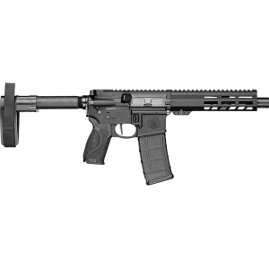 Smith & Wesson M&P15 5.56x45mm NATO Pistol 7.5" Threaded Barrel 30+1 Round Black Pistol Brace
