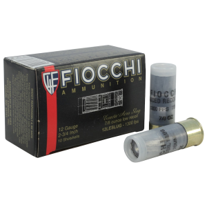 Fiocchi Low Recoil Aero 12 Gauge Rifled Slug 2-3/4 7/8oz Case Of 250 (25 Boxes Of 10) cchi Low Recoil Aero 12 Gauge Rifled Slug 2-3/4 7/8oz Case Of 250 (25 Boxes Of 10) Ammo