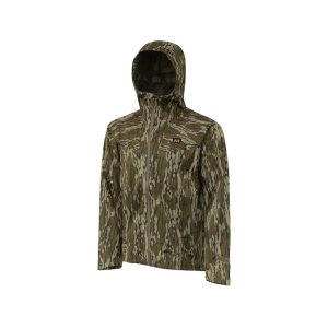 MUDDY OUTDOORS Men's DV8 Cyclone Rain Jacket Mossy Oak Bottomland 2XL