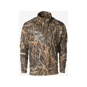 BANDED Men's Tech Stalker Quarter Zip Sweatshirt Realtree Max-7 XL
