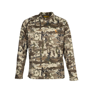 Browning Men's Wicked Wing Gunner Long Sleeve Crew Neck Shirt AURIC Large - Browning