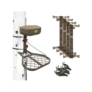 HAWK TREESTANDS Hawk Micro Lite Gen 2 Hang On Treestand Combo Flat Dark Earth