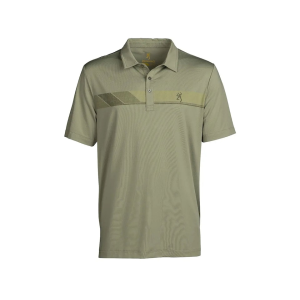 BROWNING Men's Performance Polo Green Medium
