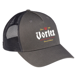VORTEX OPTICS Men's Founder's Mark Hat Dark Charcoal One Size Fits Most