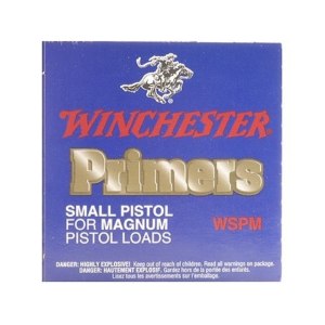 Winchester Small Pistol Magnum Primers #1-1/2M Box of 1000 (10 Trays of 100) - Winchester