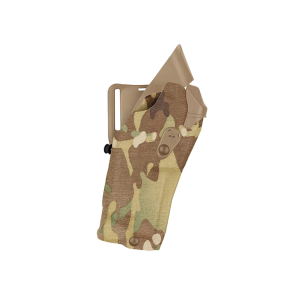 Safariland 6390RDS OWB Holster Right Hand Glock 17 MOS with Surefire X300U Cordura Wrapped Polymer Multicam - Safariland