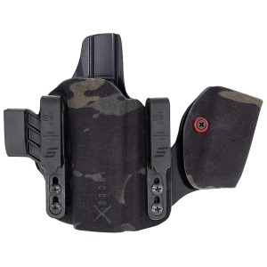 Safariland INCOG X IWB Holster with Magazine Caddy Right Hand Glock 43X, 48 Cordura Wrapped Polymer Multicam Black - Safariland