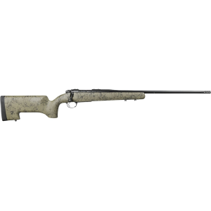 Kimber Mountain Ascent Peak Bolt Action Rifle 280 Ackley Improved 24" Fluted Black Threaded Barrel Black Frame Sage/Black Field Stock - Kimber