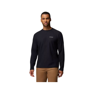 Columbia Men's Pitchstone Knit Crew Sweatshirt Black XL - Columbia