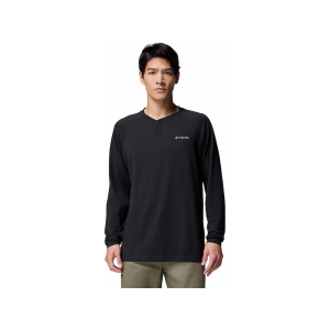 Columbia Men's Thistletown Hills Henley Shirt Black Large - Columbia