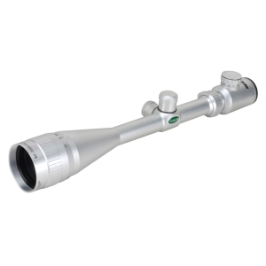 Mueller Eraticator Rifle Scope 8.5-25x 50mm Illuminated Dot Reticle Silver - Mueller
